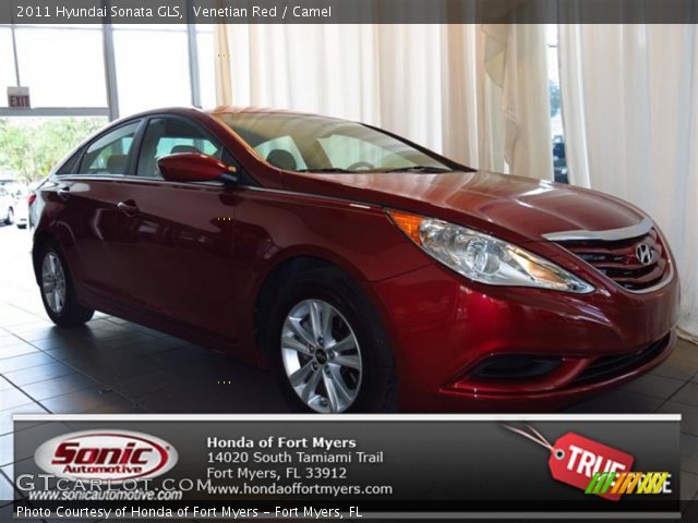 2011 Hyundai Sonata GLS in Venetian Red