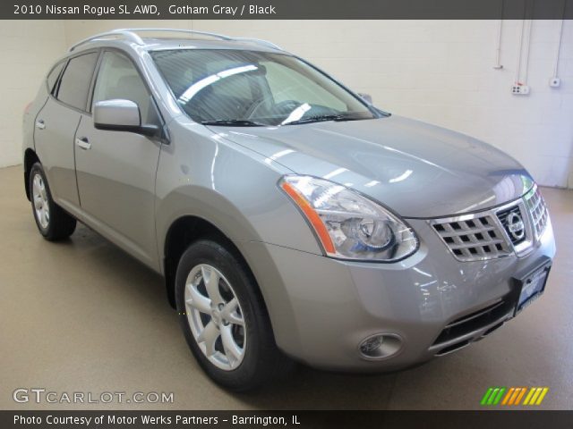 2010 Nissan Rogue SL AWD in Gotham Gray