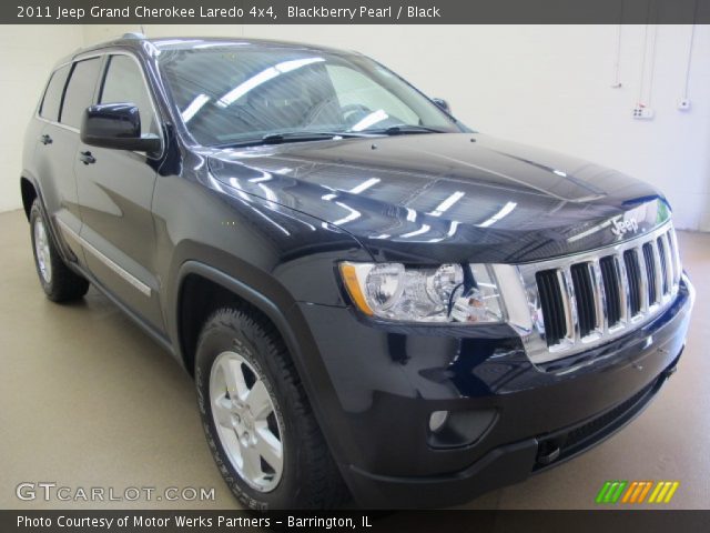 2011 Jeep Grand Cherokee Laredo 4x4 in Blackberry Pearl