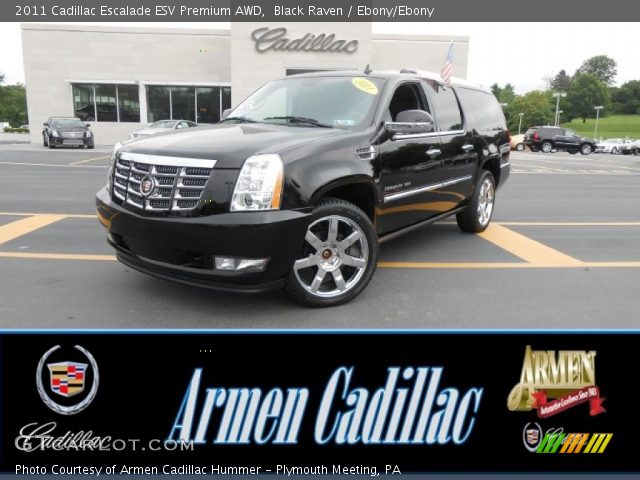 2011 Cadillac Escalade ESV Premium AWD in Black Raven