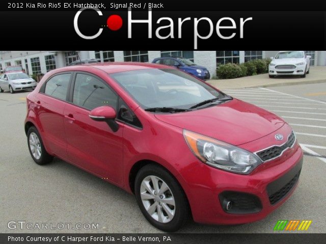 2012 Kia Rio Rio5 EX Hatchback in Signal Red