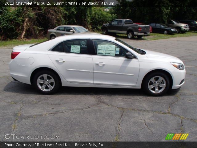 2013 Chevrolet Malibu LS in Summit White