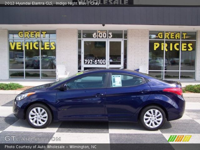 2012 Hyundai Elantra GLS in Indigo Night Blue