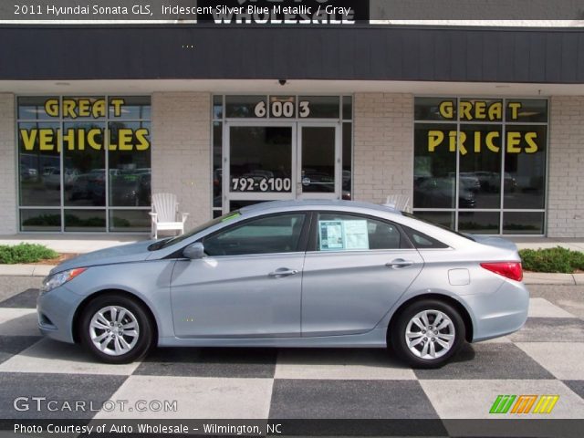 2011 Hyundai Sonata GLS in Iridescent Silver Blue Metallic