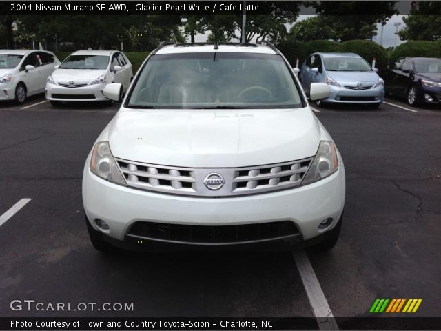 2004 Nissan Murano SE AWD in Glacier Pearl White