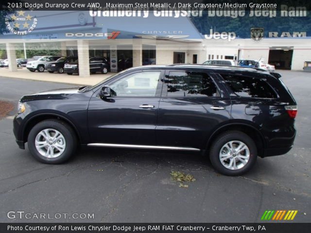 2013 Dodge Durango Crew AWD in Maximum Steel Metallic