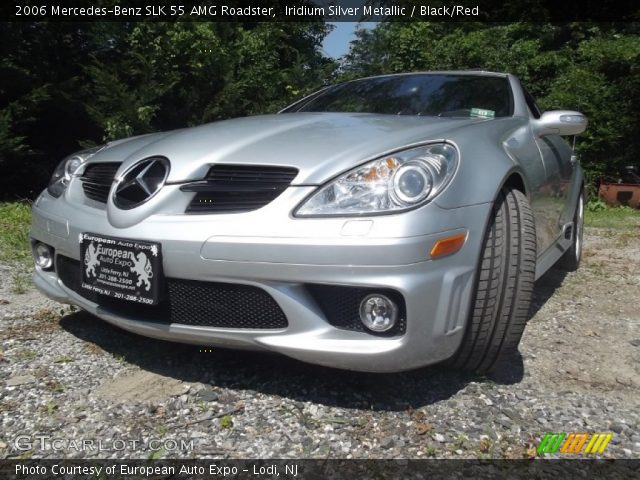 2006 Mercedes-Benz SLK 55 AMG Roadster in Iridium Silver Metallic