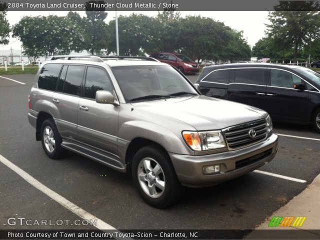 2004 Toyota Land Cruiser  in Thunder Cloud Metallic