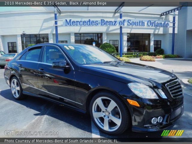 2010 Mercedes-Benz E 350 Sedan in Black