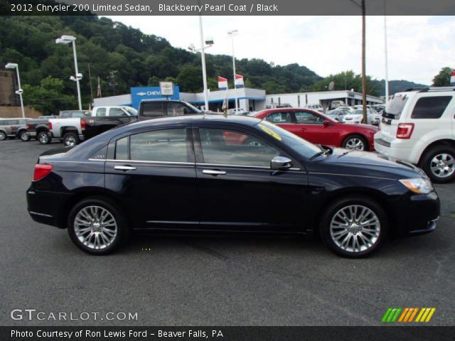 2012 Chrysler 200 Limited Sedan in Blackberry Pearl Coat