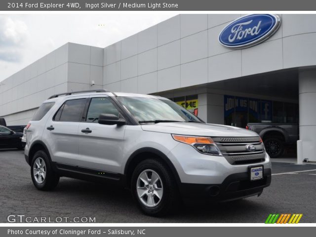 2014 Ford Explorer 4WD in Ingot Silver