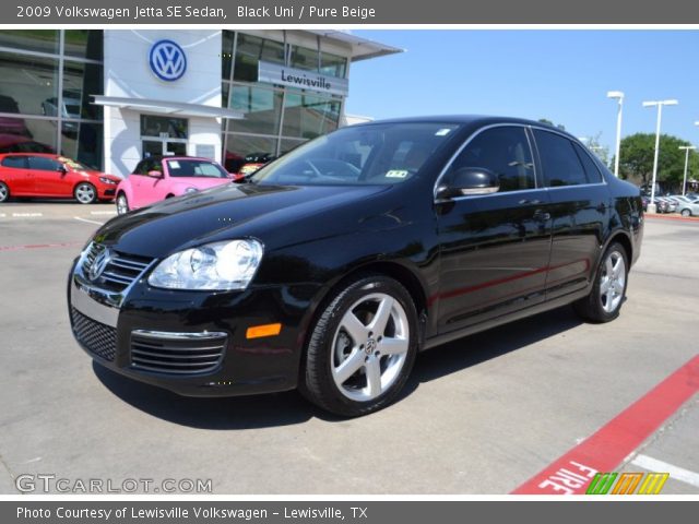 2009 Volkswagen Jetta SE Sedan in Black Uni