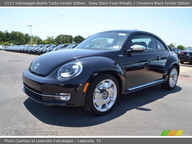 2013 Volkswagen Beetle Turbo Fender Edition in Deep Black Pearl Metallic