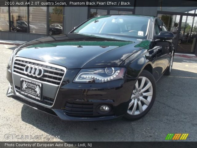 2010 Audi A4 2.0T quattro Sedan in Phantom Black Pearl Effect