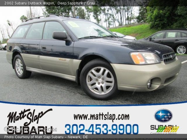 2002 Subaru Outback Wagon in Deep Sapphire