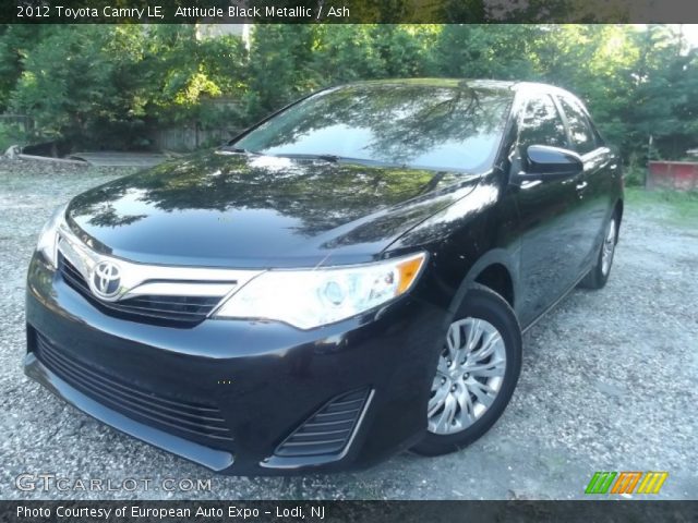 2012 Toyota Camry LE in Attitude Black Metallic