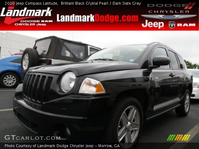 2010 Jeep Compass Latitude in Brilliant Black Crystal Pearl