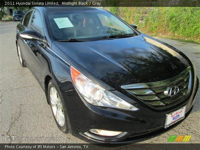 2011 Hyundai Sonata Limited in Midnight Black