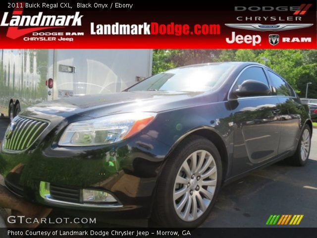 2011 Buick Regal CXL in Black Onyx