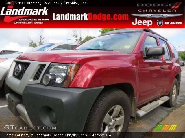 2009 Nissan Xterra S in Red Brick