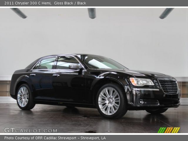 2011 Chrysler 300 C Hemi in Gloss Black