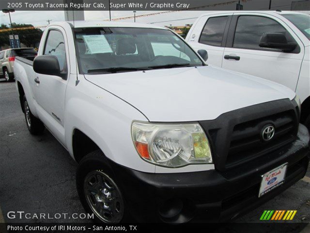 2005 Toyota Tacoma Regular Cab in Super White