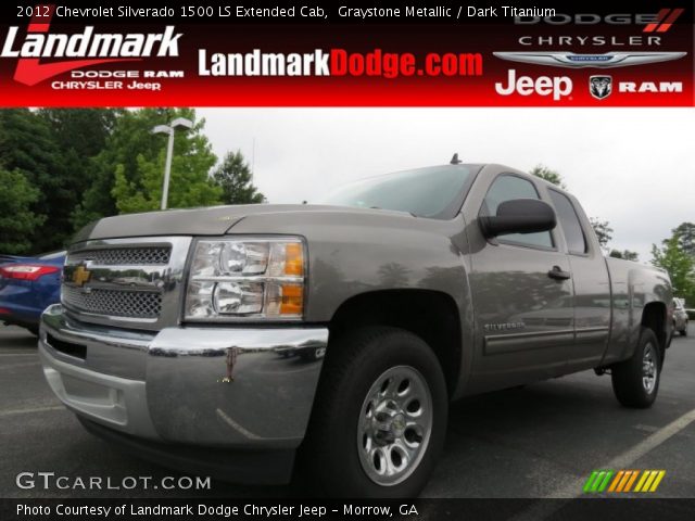 2012 Chevrolet Silverado 1500 LS Extended Cab in Graystone Metallic