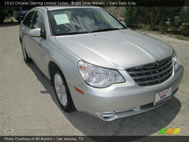 2010 Chrysler Sebring Limited Sedan in Bright Silver Metallic