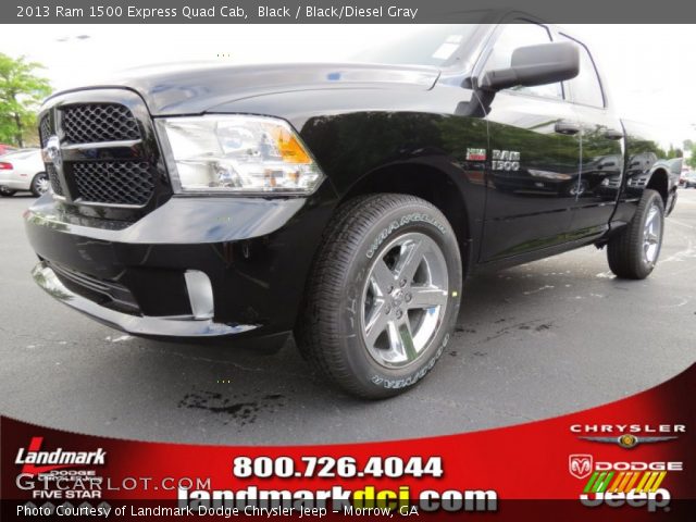 2013 Ram 1500 Express Quad Cab in Black