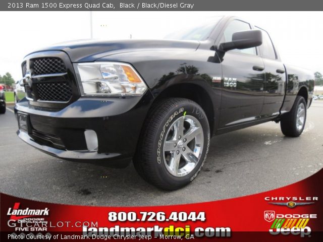 2013 Ram 1500 Express Quad Cab in Black