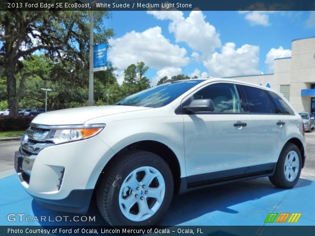 2013 Ford Edge SE EcoBoost in White Suede