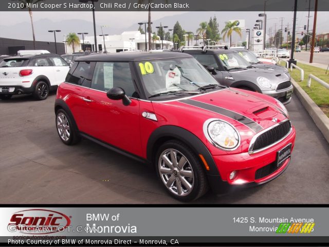 2010 Mini Cooper S Hardtop in Chili Red