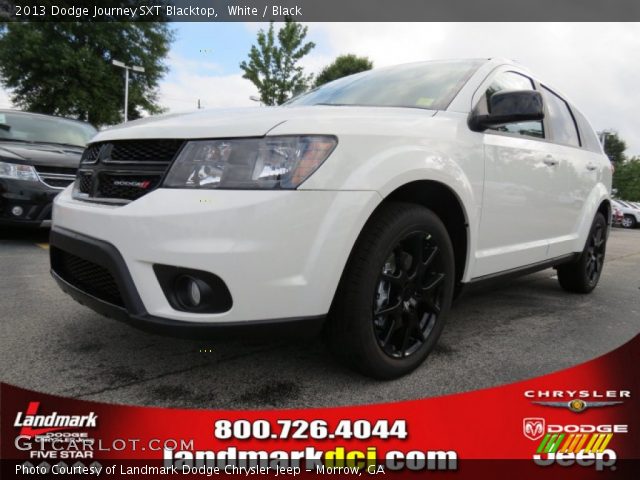 2013 Dodge Journey SXT Blacktop in White