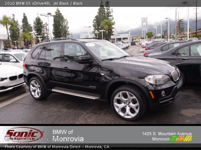 2010 BMW X5 xDrive48i in Jet Black