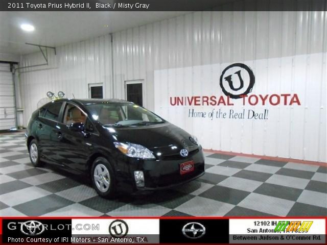 2011 Toyota Prius Hybrid II in Black