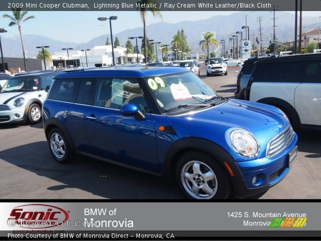2009 Mini Cooper Clubman in Lightning Blue Metallic