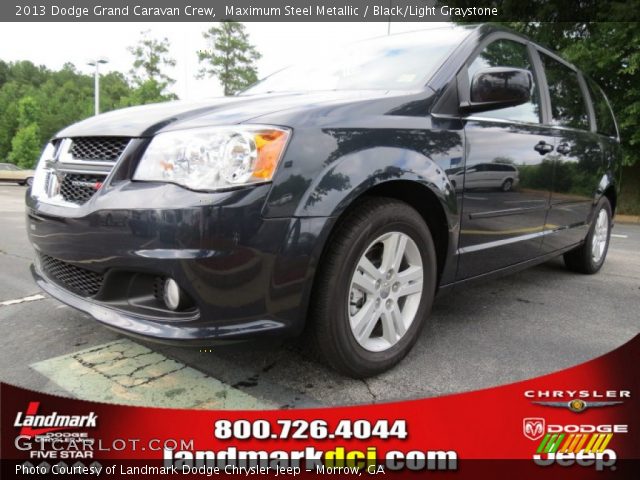 2013 Dodge Grand Caravan Crew in Maximum Steel Metallic