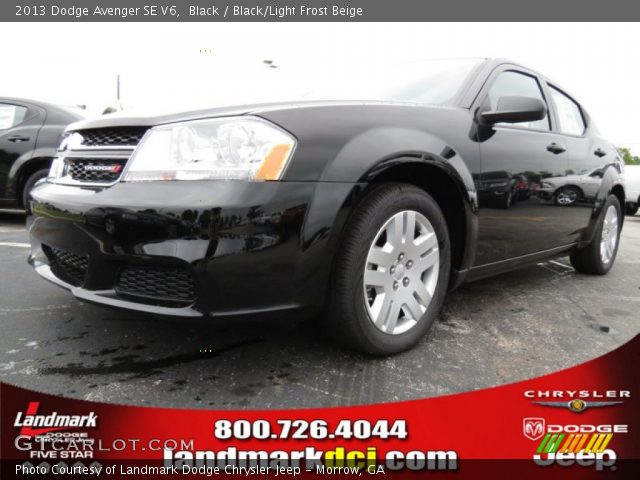 2013 Dodge Avenger SE V6 in Black