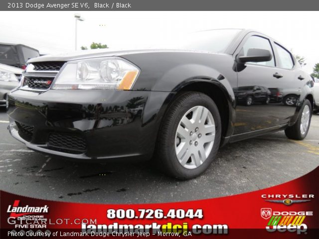 2013 Dodge Avenger SE V6 in Black