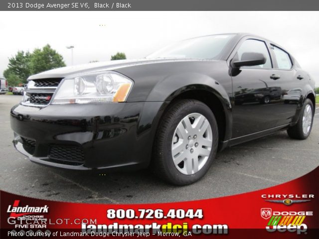 2013 Dodge Avenger SE V6 in Black