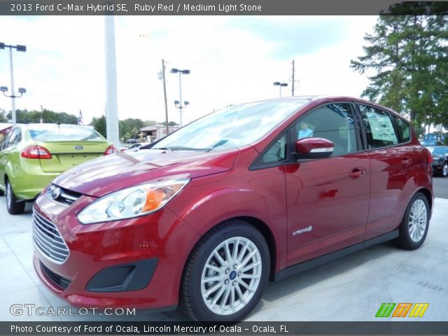 2013 Ford C-Max Hybrid SE in Ruby Red