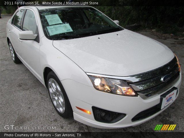 2011 Ford Fusion SE in White Suede