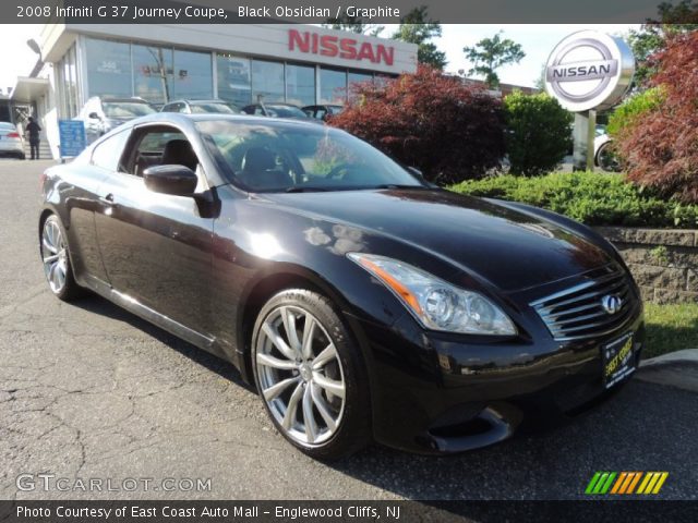 2008 Infiniti G 37 Journey Coupe in Black Obsidian