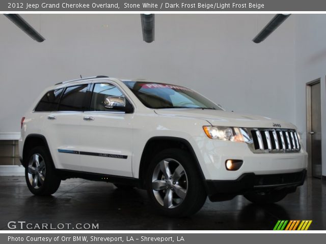 2012 Jeep Grand Cherokee Overland in Stone White