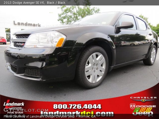 2013 Dodge Avenger SE V6 in Black
