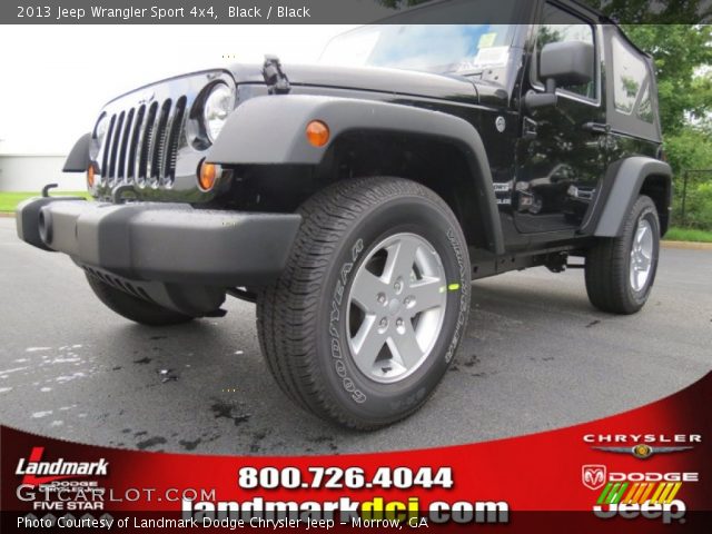 2013 Jeep Wrangler Sport 4x4 in Black