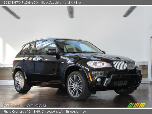2013 BMW X5 xDrive 50i in Black Sapphire Metallic
