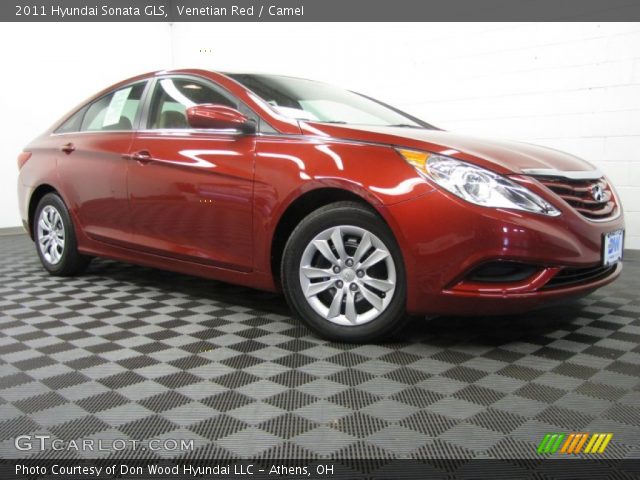 2011 Hyundai Sonata GLS in Venetian Red