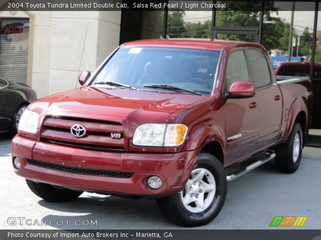 2004 Toyota Tundra Limited Double Cab in Salsa Red Pearl