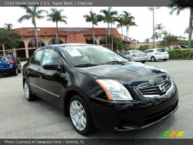 2010 Nissan Sentra 2.0 S in Super Black